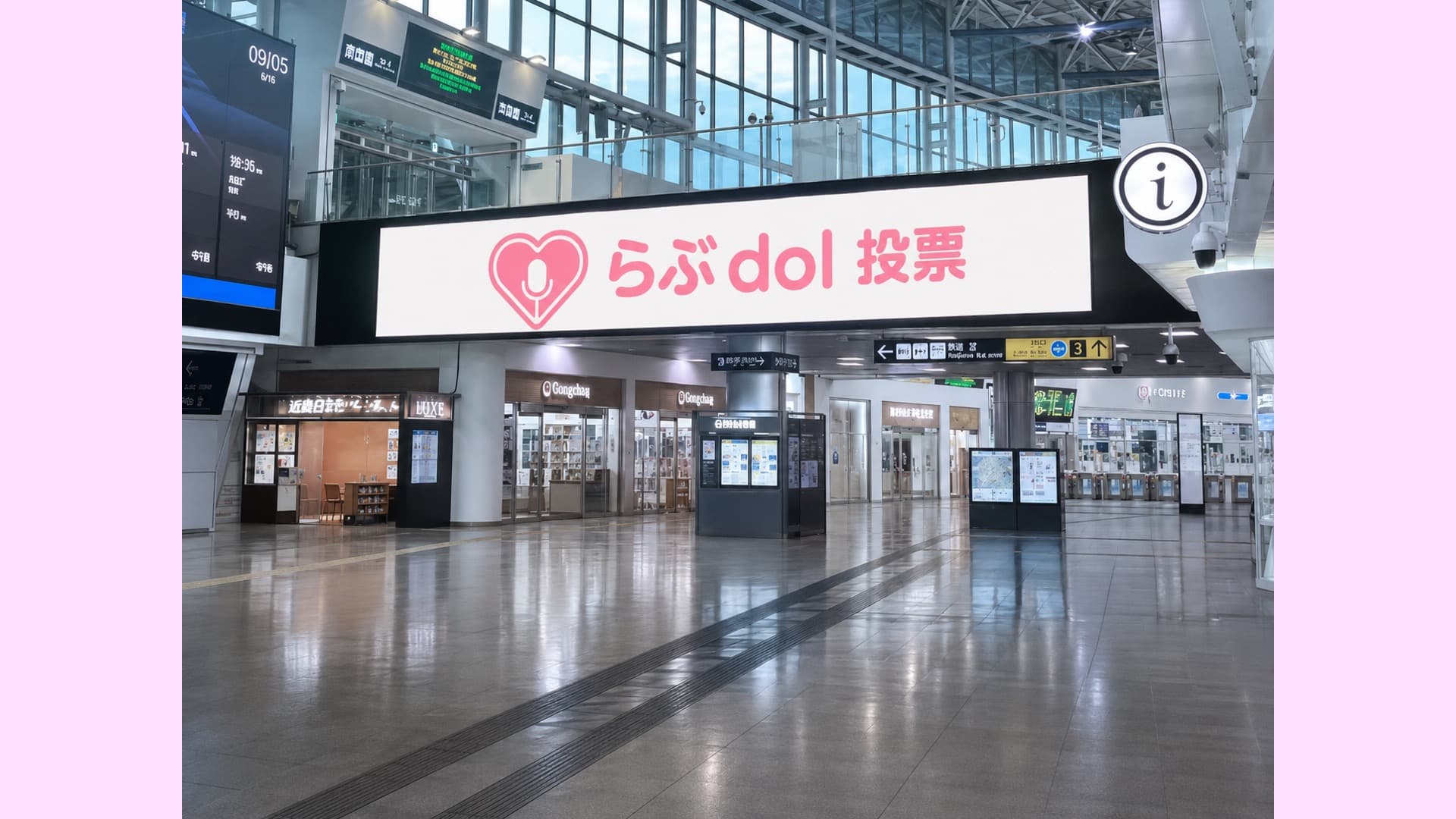 Image for ソウル駅 ソウルブリッジ電光掲示板